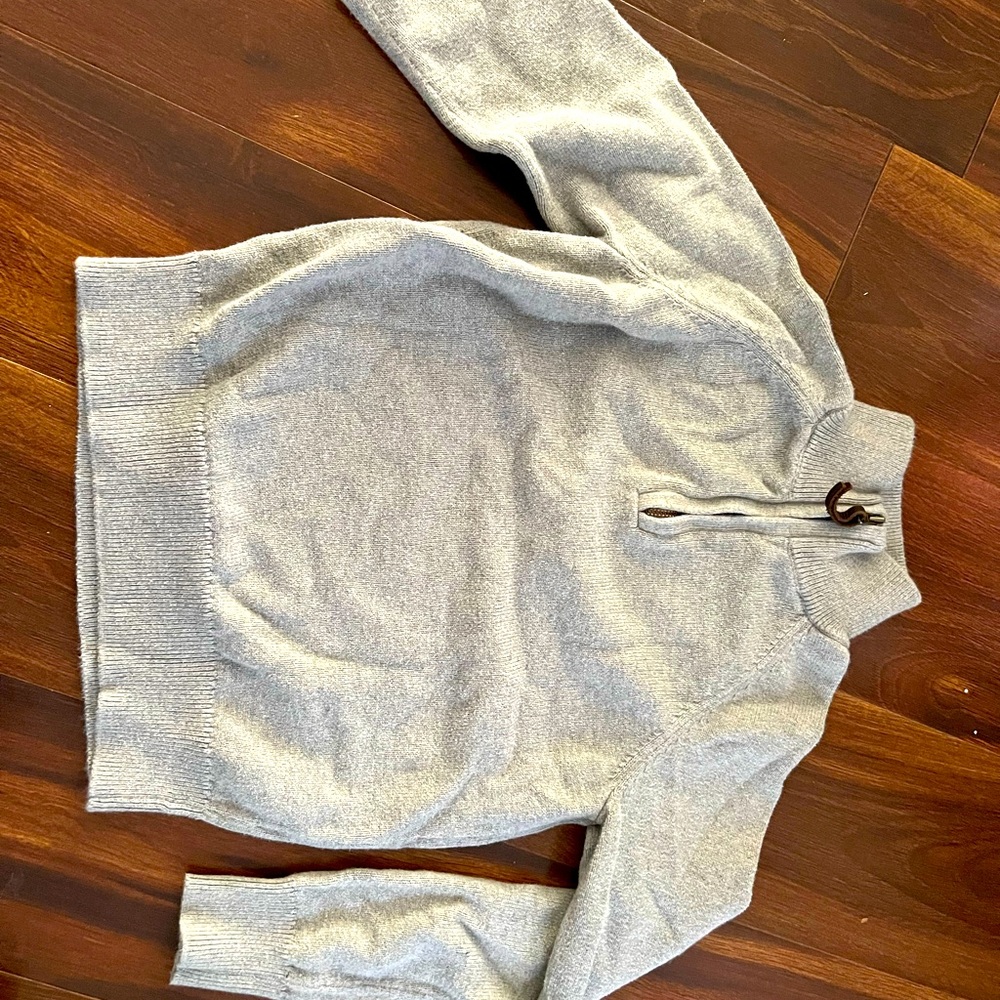 Boys Crewcuts 3 tee shirts and a zip up sweater.